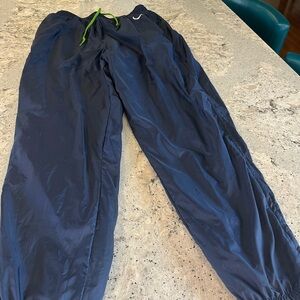 Vintage 90s Nike Green Mesh Lined Sweat Pants